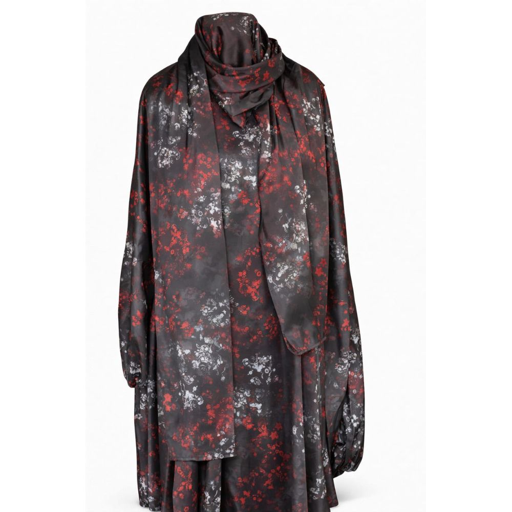 red and white midnight printed esdal red and white midnight printed esdal